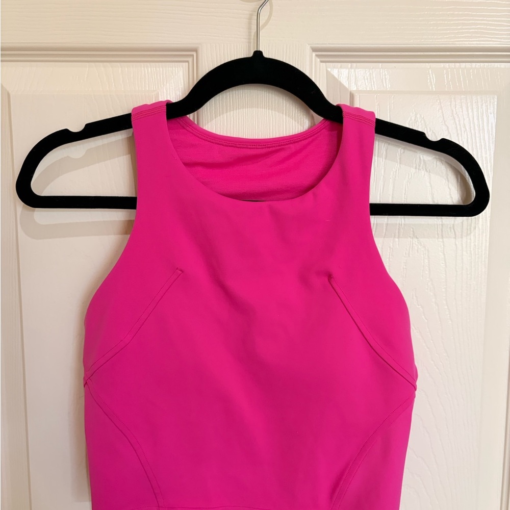 lululemon athletica Hot Pink Power Pivot Tank Top